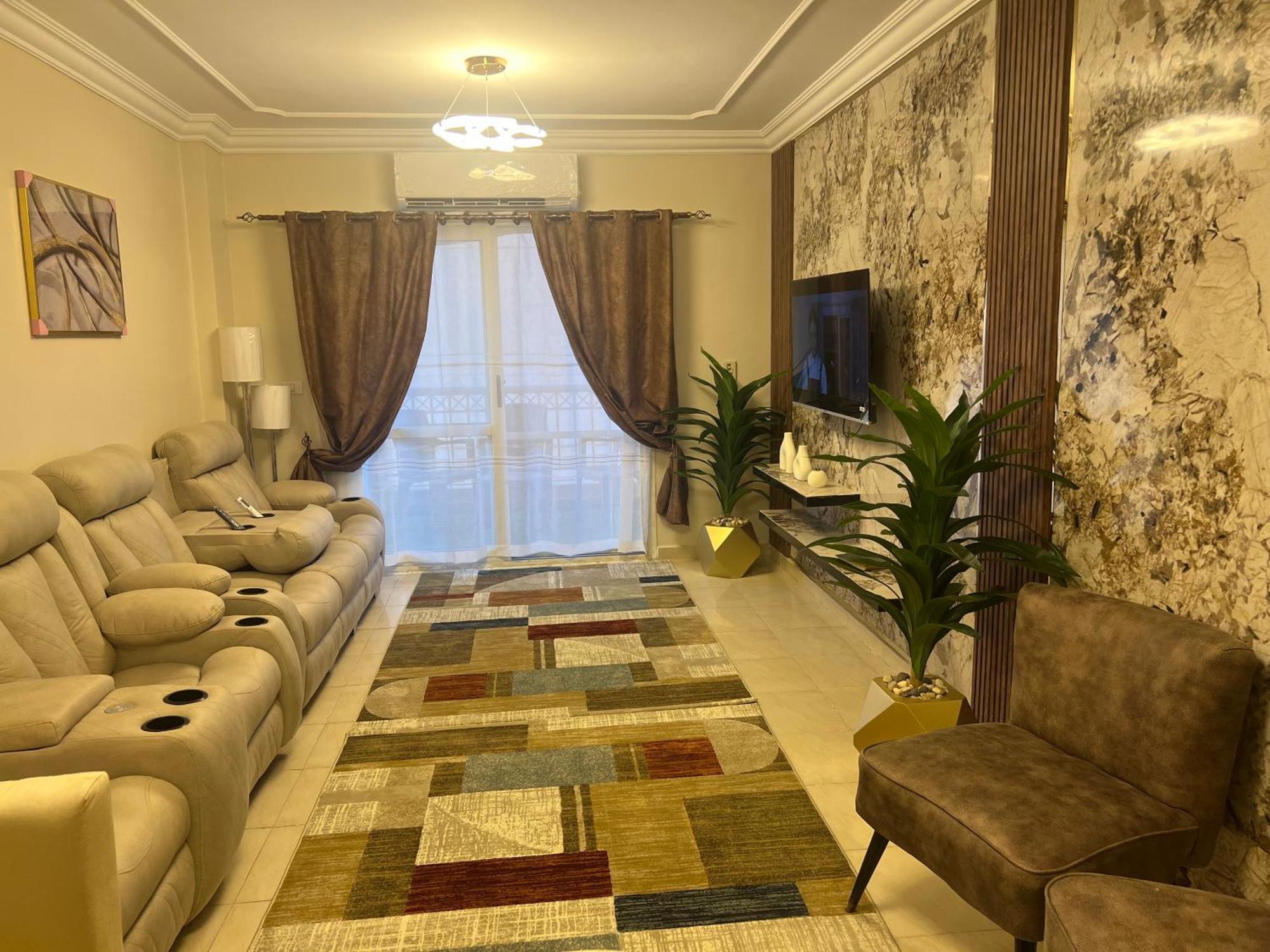 Luxurious Vip Apartment In Madinaty Furnished With High End Hotel Furniture Exterior foto